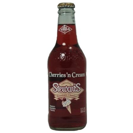 Stewart's Cherries'n Cream Soda-Exotic Pop