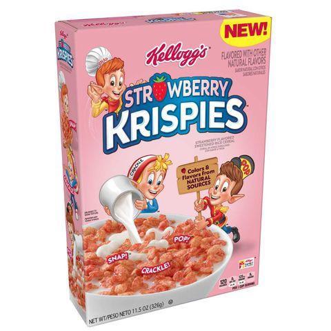 Strawberry Rice Krispies Cereal-Exotic Pop