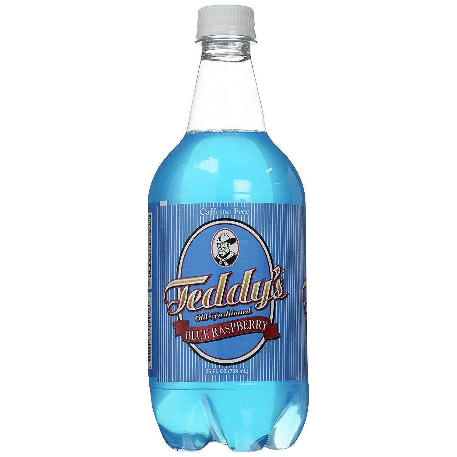 Teddy's Blue Raspberry Soda-Exotic Pop