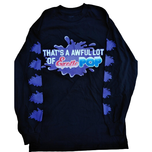 THAT’S A AWFUL LOT OF EXOTIC POP (Long Sleeve) (Black)-Exotic Pop