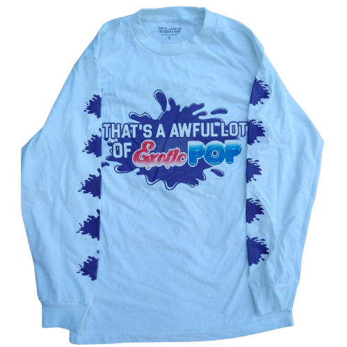 THAT’S A AWFUL LOT OF EXOTIC POP (Long Sleeve) (White)-Exotic Pop