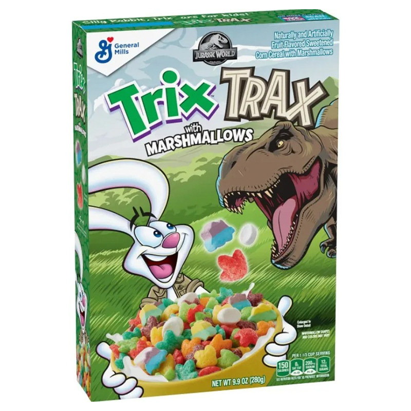 Trix Trax w/ Marshmallows Cereal